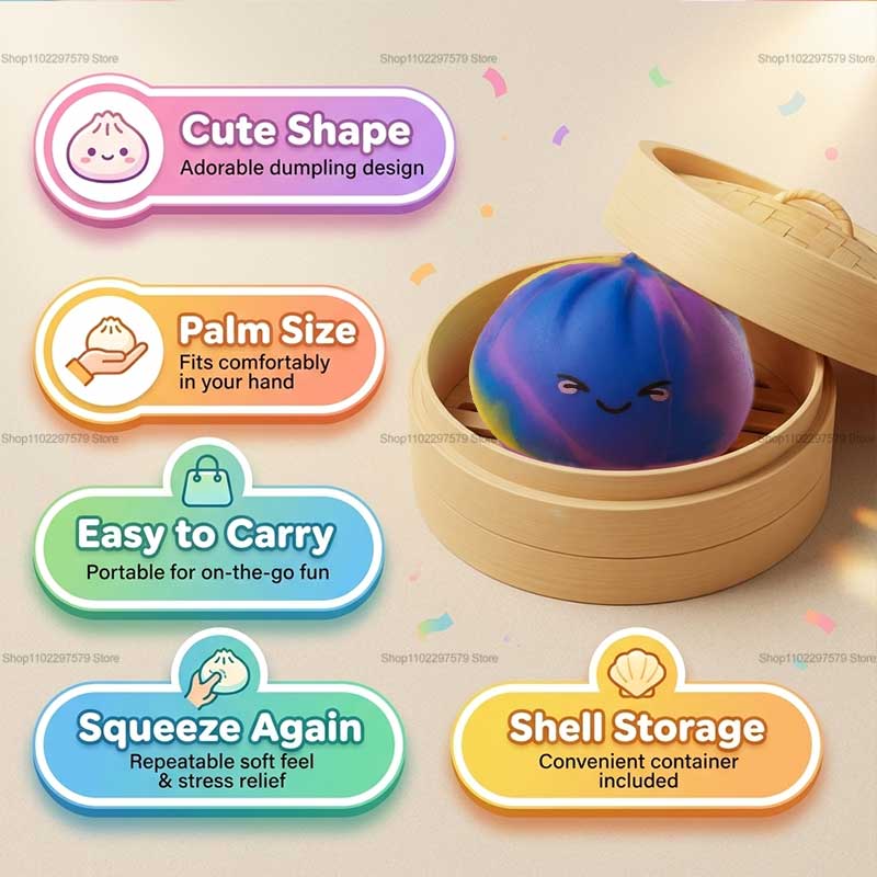 Mystery Box Blind Bag - New Rainbow Toy with Steamer Box